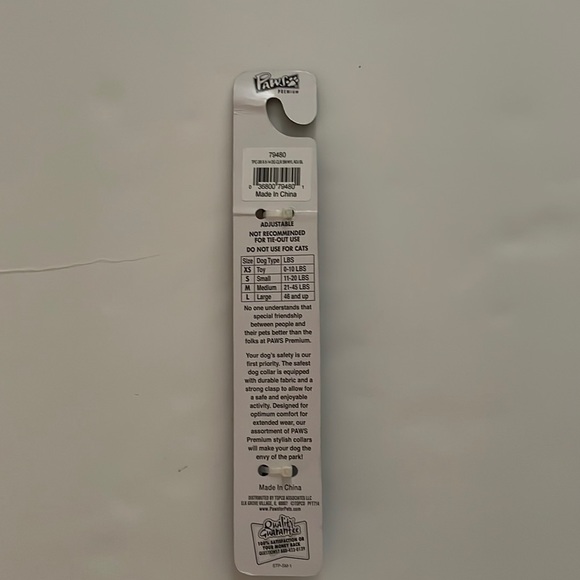 Paws  dog collar size S - Picture 13 of 16